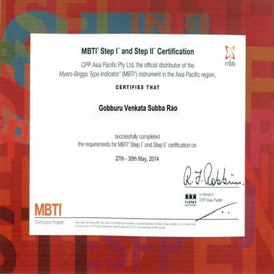 MbtI certficate gobburu | PDF