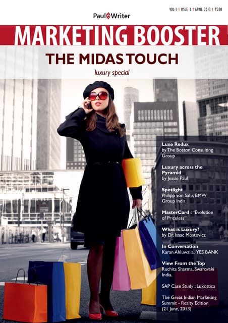 Marketing Booster - April 03, Luxury Edition