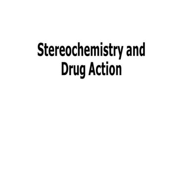 Stereochemistry 