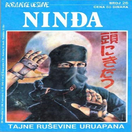 Nindja 026 derek finegan - tajna rusevina uruapana | PDF