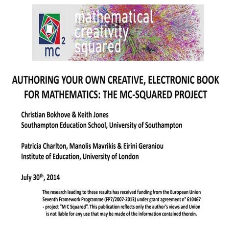 Using technology for maths teaching and learning: instructional design ...