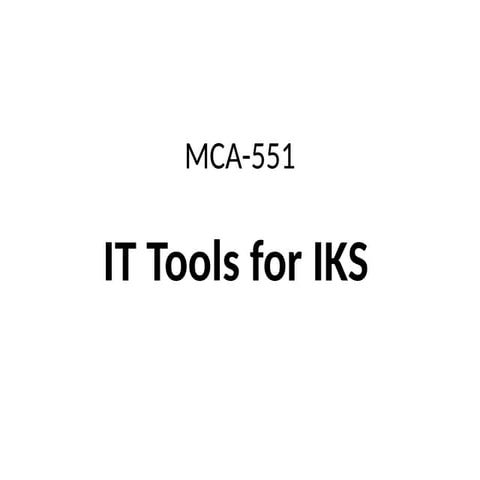 Integrating Indian Knowledge Systems with Modern IT and AI Technologies ...