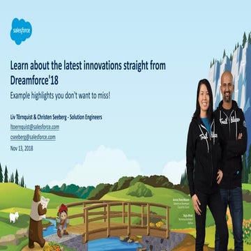 Innovations from Dreamforce
