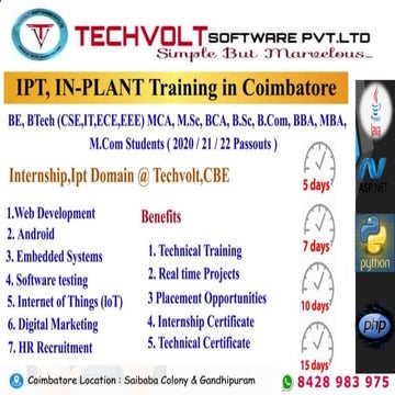 INTERNSHIP AND TRAINING | PPTX