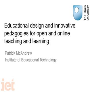 Educational design and innovative p...