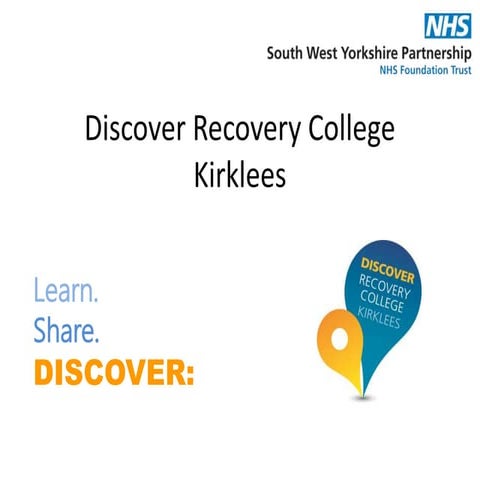Recovery Colleges