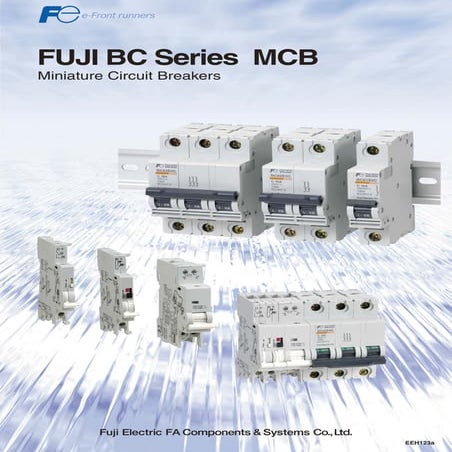 Catalogue MCB Fuji- Miniature Circuit Breaker Fuji - Beeteco.com