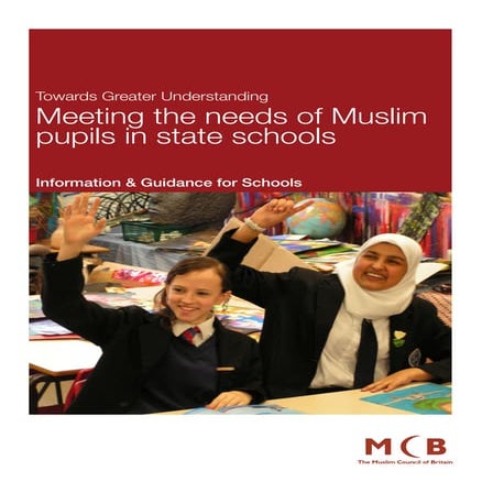 Meeting Needs for Muslim Children in State Schools || Australian ...