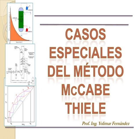 Casos especiales del McCabe Thiele