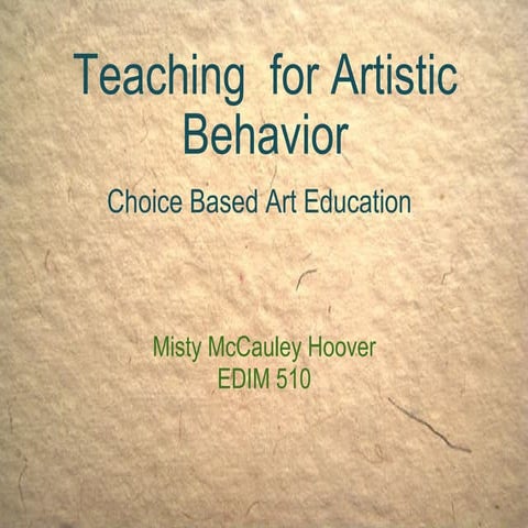 McCauley Online Presentation: EDIM 510INC