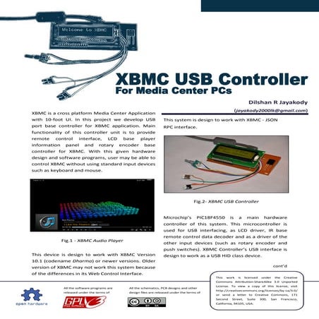 XBMC USB Controller for Media Center PCs