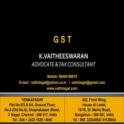 Mcci   session 1 - 18.04.2017 - GST