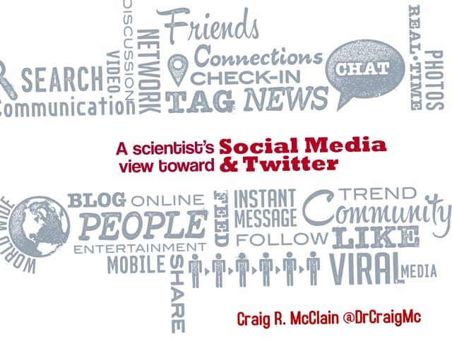 A Scientist's View of Twitter