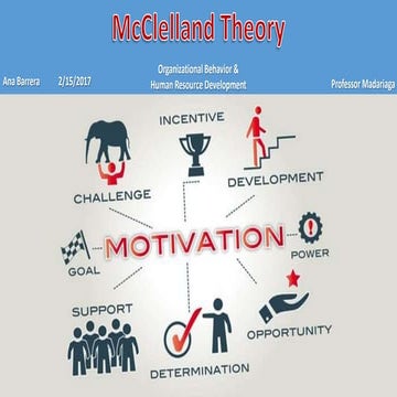 McClelland Theory