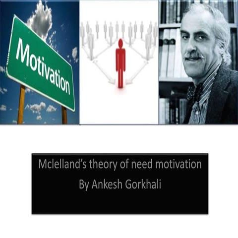  Theory of motivation