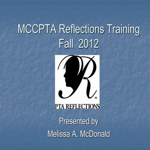 Mccpta fall training 2012