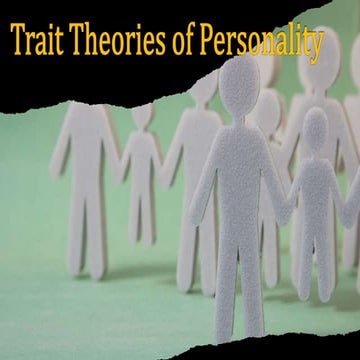 Mc crae and costa five factor theory