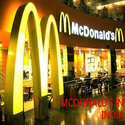 McDonalds in India- A case study 