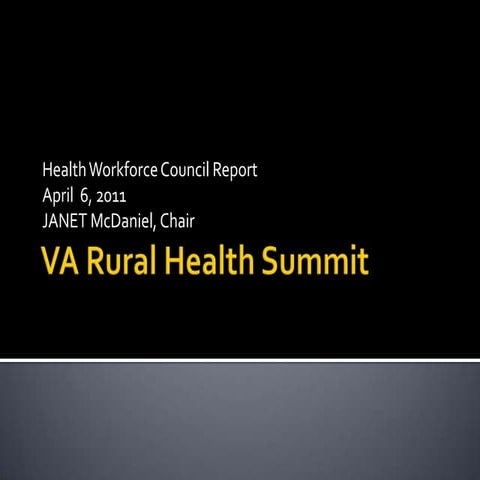 Workforce Council report