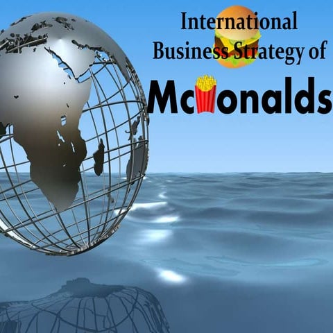 McDonalds - International Business