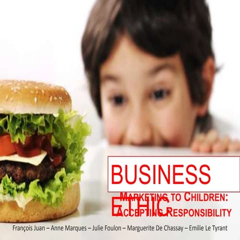 children marketing of Mcdo