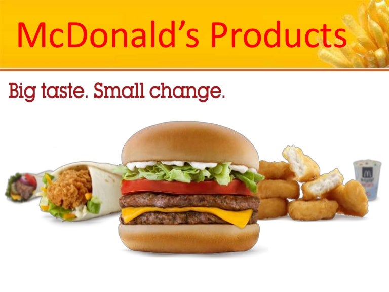 McDonald Product