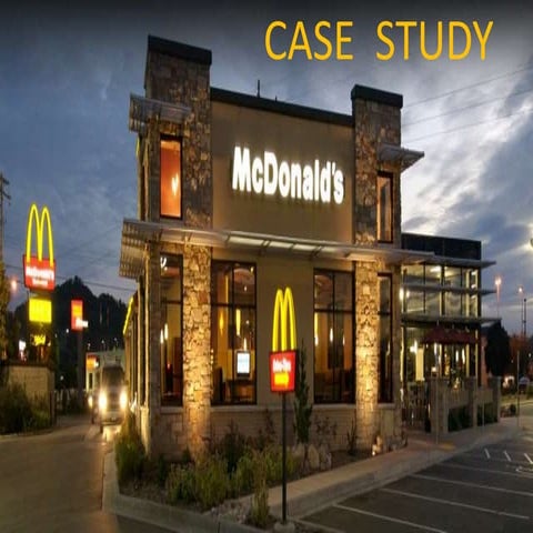 Mc donald's,minicase study ,kotler