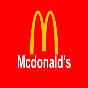 McDonald's Assignment 1