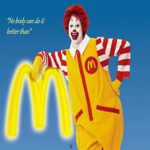 McDonald's case study