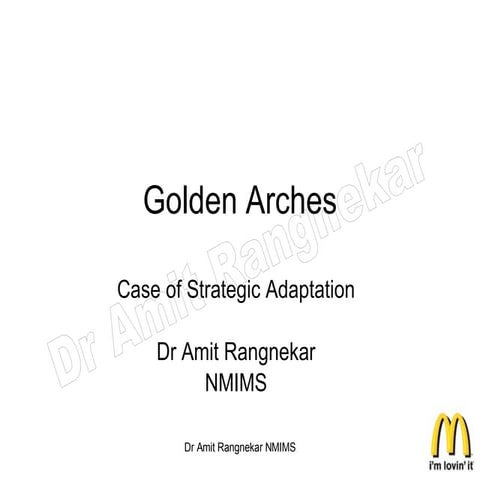 McDonalds India launch
