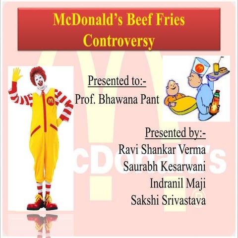 Mc donald’s beef fries controversy (2)