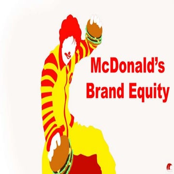 McDonalds brand equity