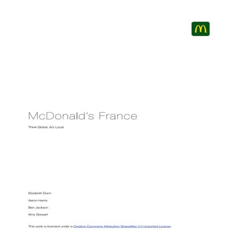 McDonald's France