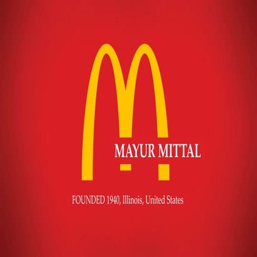 Mcdonald's IMC and its marketing strategy from the history. ...