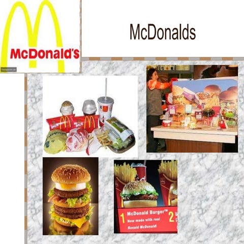 Mc donald's ppt