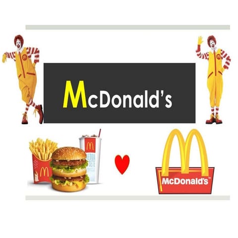 Mcdonalds presentation