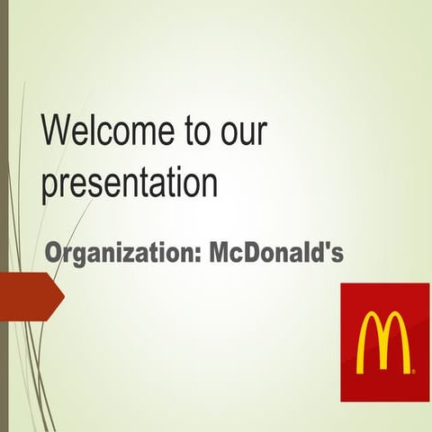 Mcdonals ppt