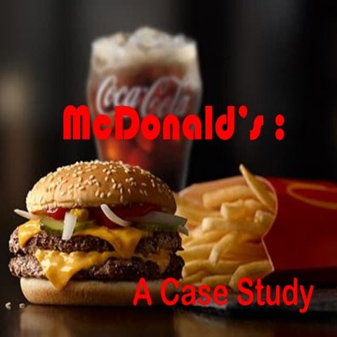 McDonald's case study