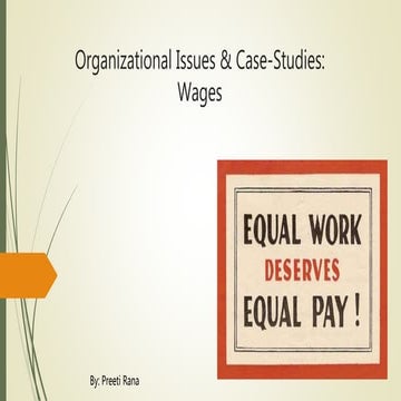 McDonald's Wage Presentation | PPTX
