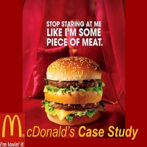McDonald's Case Study