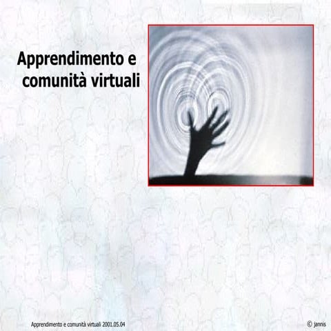 Apprendimento.Comunitavirtuale