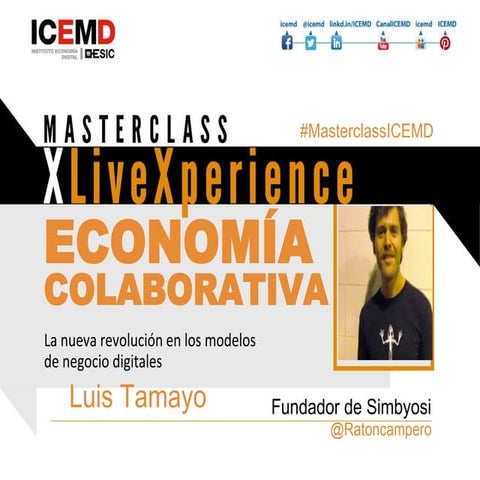 Esic & ICEM - Mc economia colaborativa