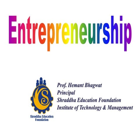 Enterpreneurship