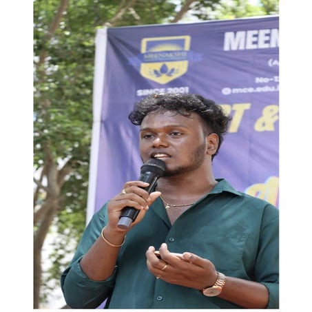 EMCEE/ANCHOR VENKAT ( Aim to add value to every stage I step on.)