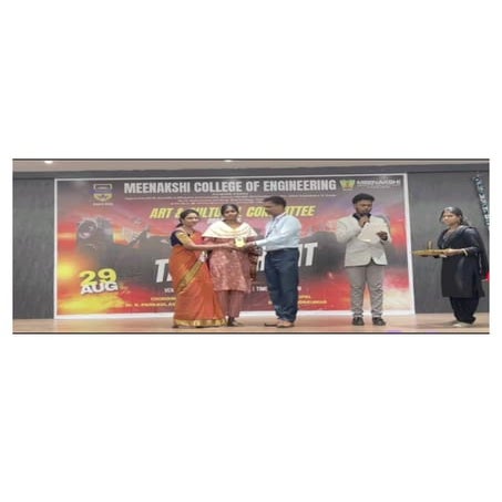 EMCEE/ANCHOR VENKAT ( Aim to add value to every stage I step on.)