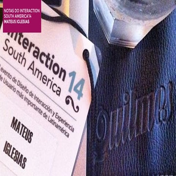 ISA14 BUENOS AIRES - Interaction South America