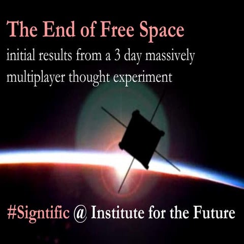Etech 09: The End of Free Space