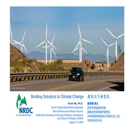 Building & Climate Change