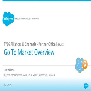 Marketing Cloud - Partner Office Hours (April 28, 2015)
