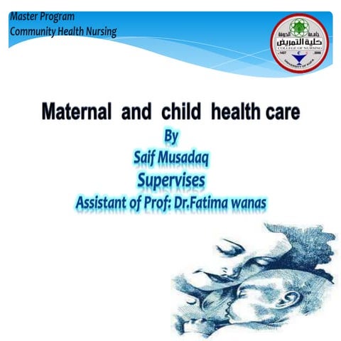 Maternal and child health program